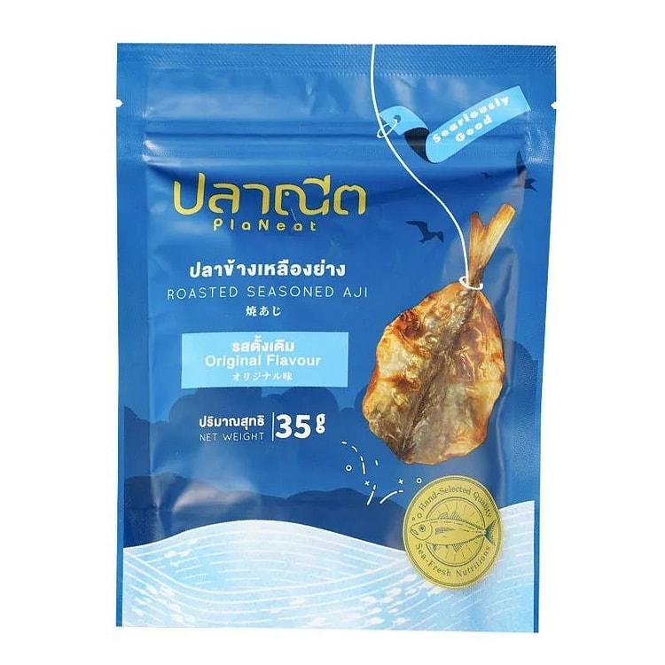 PlaNeat Thai Grilled Fish Slices Original Flavor 35 g