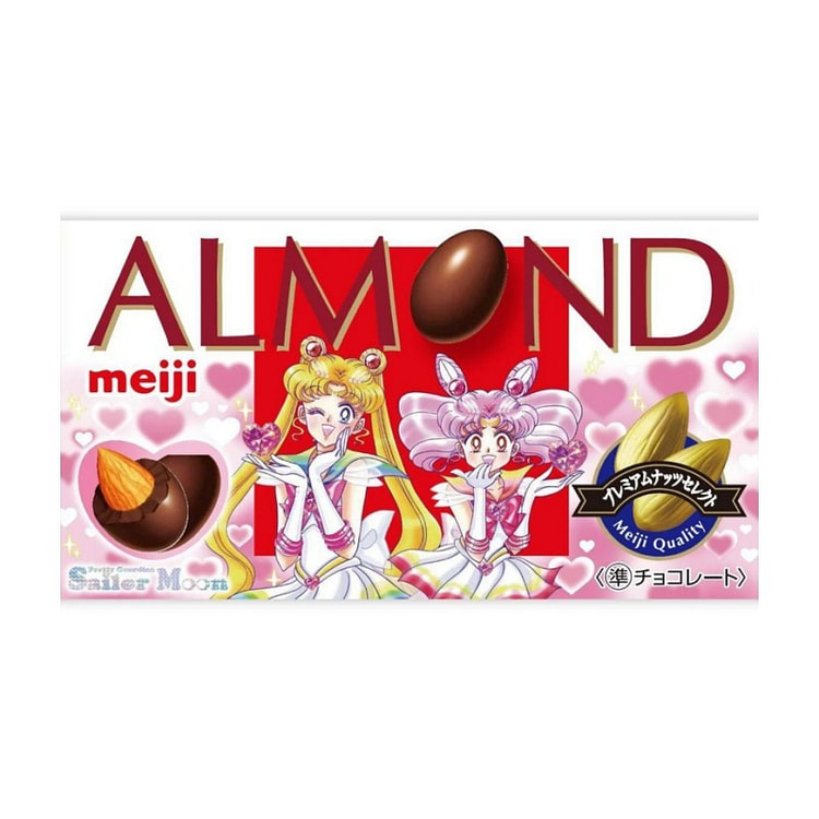 明治 美少女战士水手月亮联名 杏仁巧克力 79g 1 盒