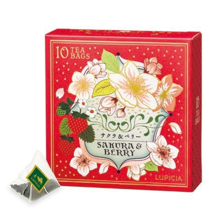 LUPICIA 樱花季限定 樱花草莓 茶包10包