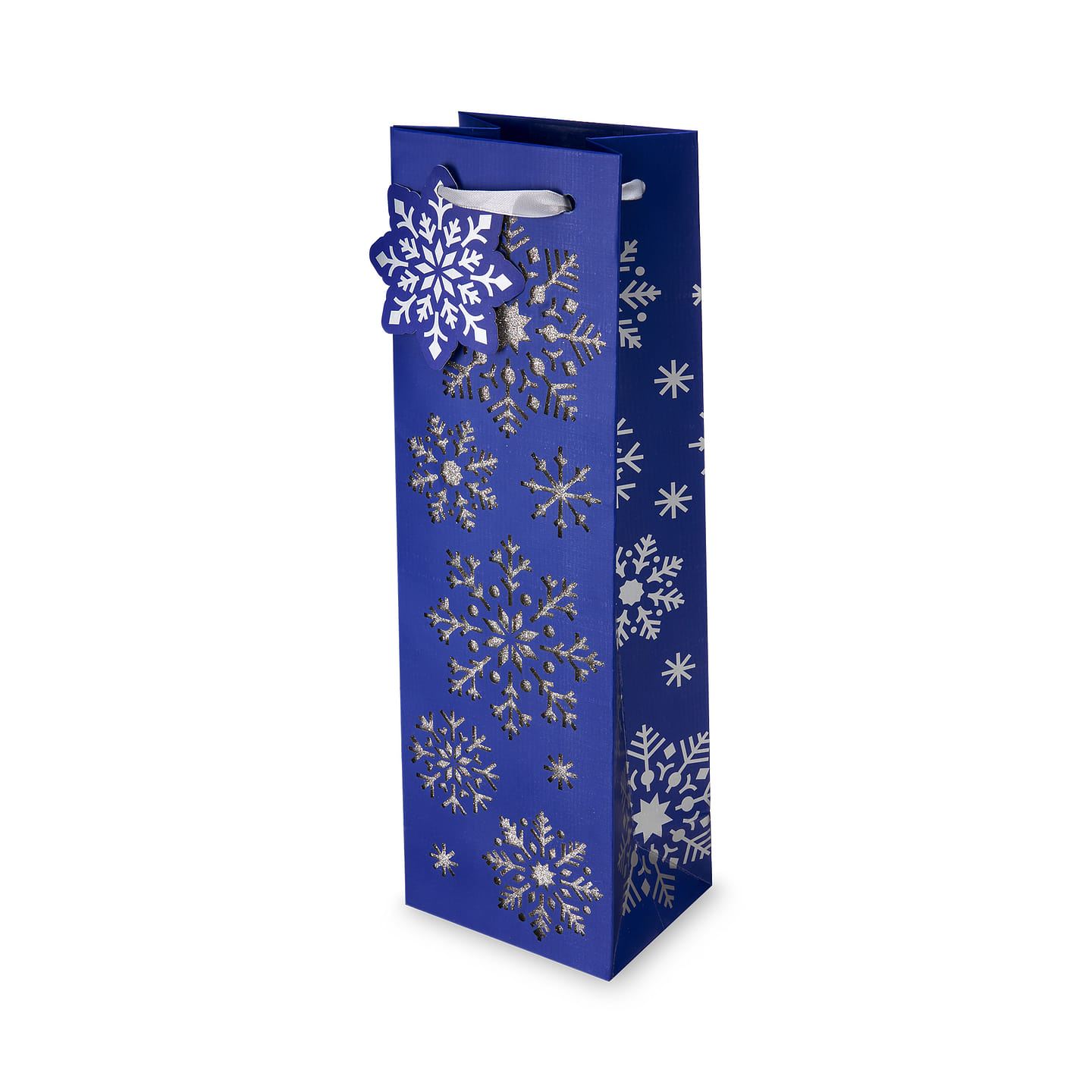 Diecut Snowflake Single-bottle Wine Bag by Cakewalk 1 each
