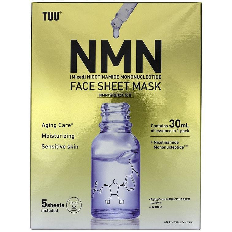 Japan FACE SHEET NMN MASK 5Sheets 1 each