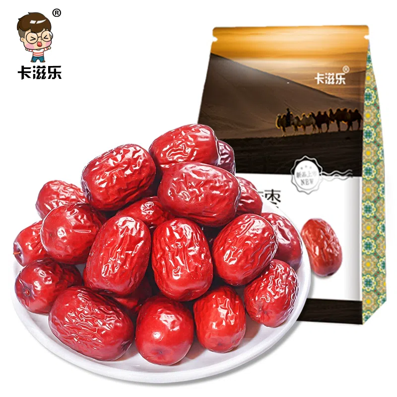 Extra-large premium Hetian jujube fresh wash-free red jujube 500g*1 bag 500 g
