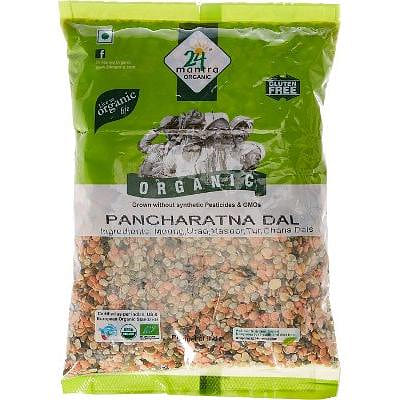 24 Mantra Organic Mixed Lentils / Pancharatna Dal – 2 lbs, 2 lbs bag 2 lb
