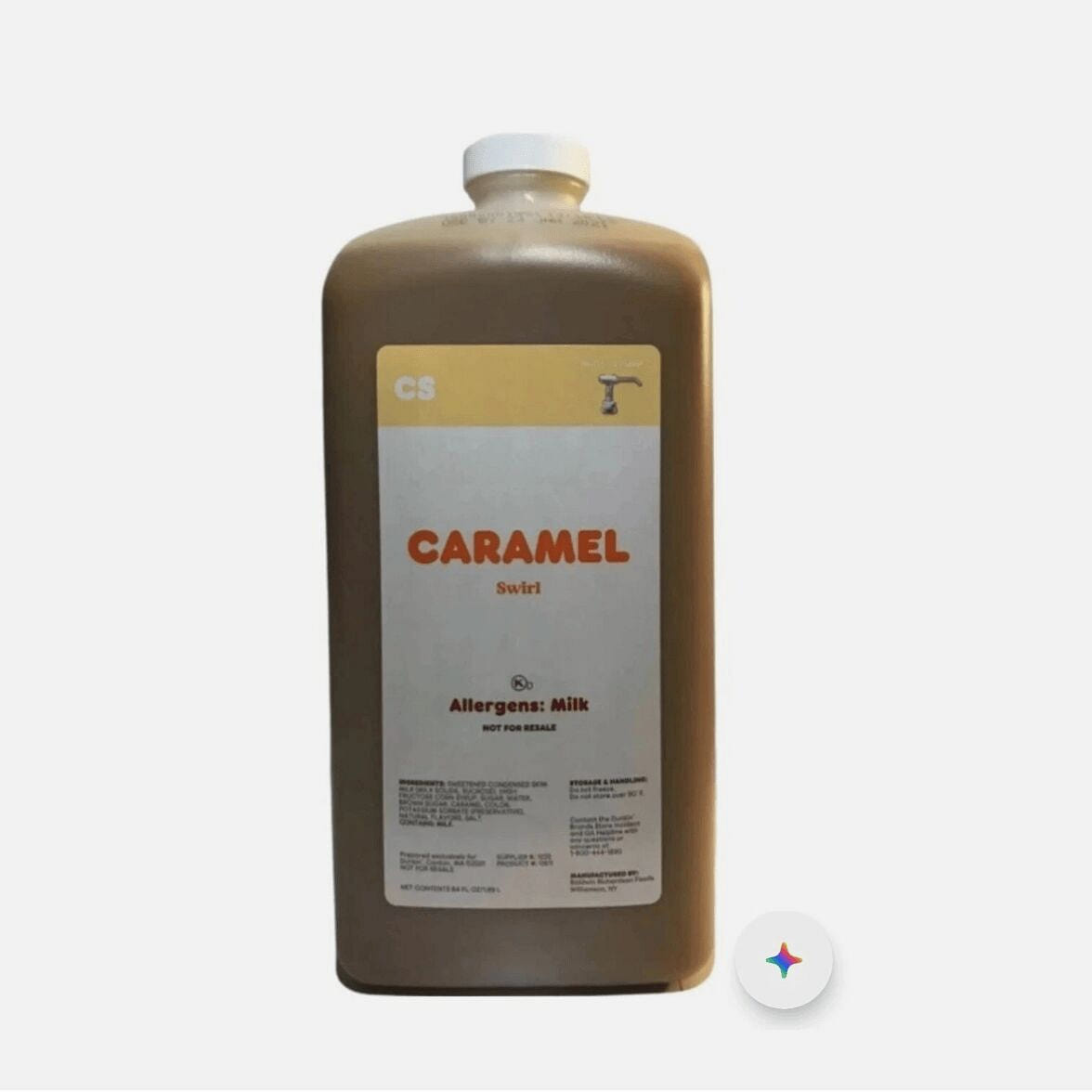 Dunkin Donuts Original Caramel Swirl 64 Oz Jug 1 bottle