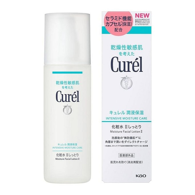 【日本直邮】 KAO 花王 CUREL 润浸 深层保湿 化妆水 150ml 2 号滋润型 1 份