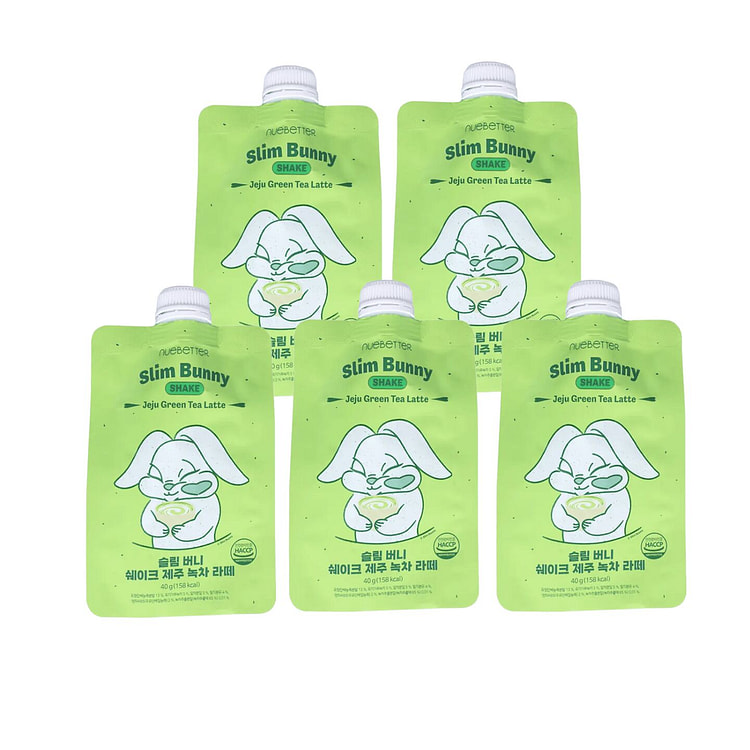 NEWBERRY Meal Replacement Shake Powder Jeju Matcha 5 each
