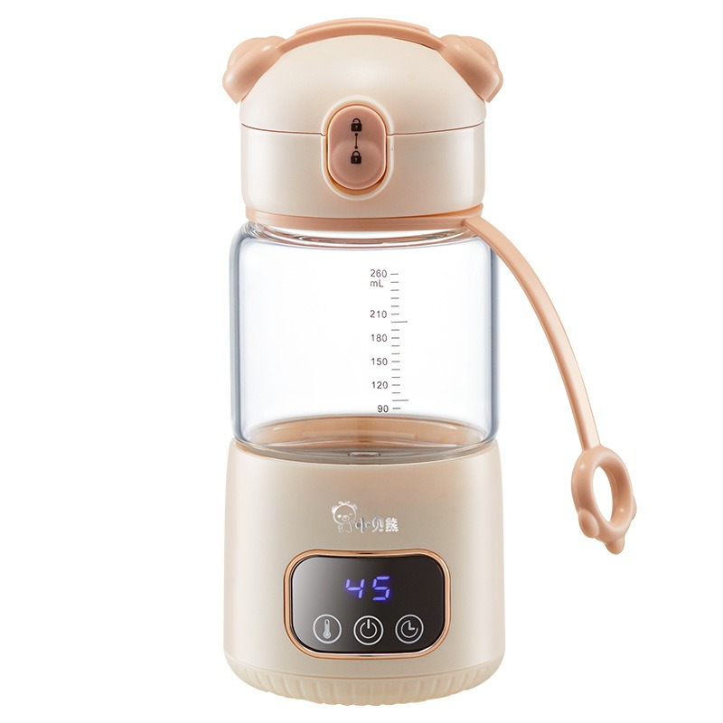 Spring Flush Milk Get Smart Wireless Hot Water Mug Baby Milk Flush Milk Mixer Pink ...