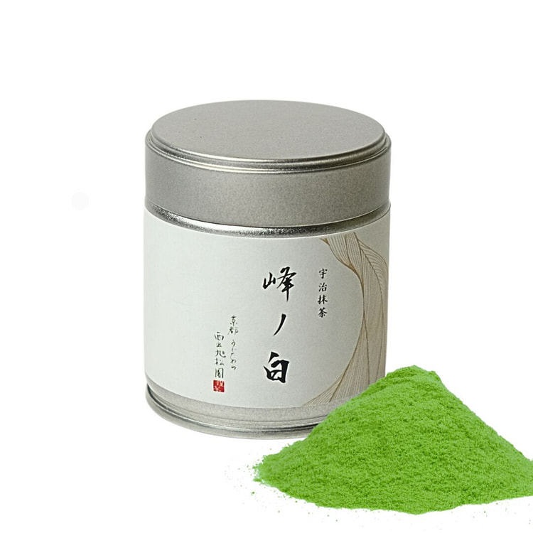西出旭松园 罐装宇治抹茶粉 40g 峰の白