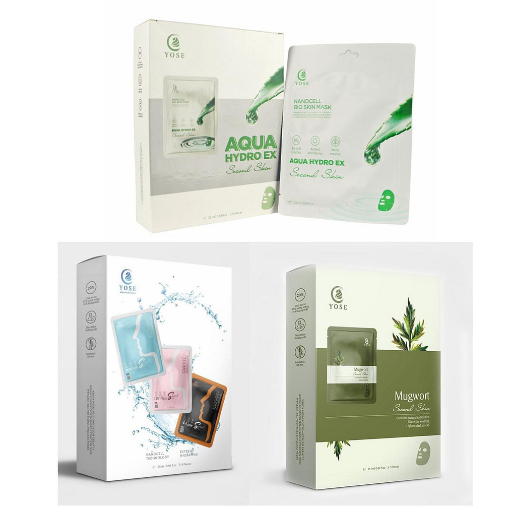 Get Facial Bio Cellulose Mask 3 Colors Delivered | Weee! Asian Market