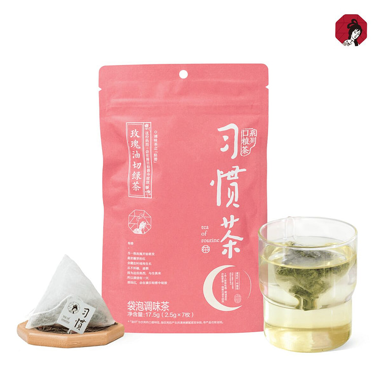 Chayan Yuese Everyday Tea Rose Oil-Cut Green Tea 7 pack