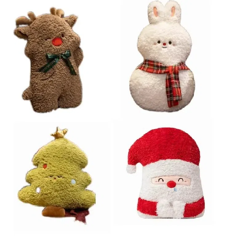 Christmas Throw Pillow Stuffed Toy Doll Gift -Tempest Style 1 Pc 1 each