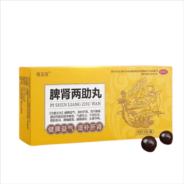 恒玉佳脾肾两助丸9g*6丸/盒 双补脾虚调理固肾