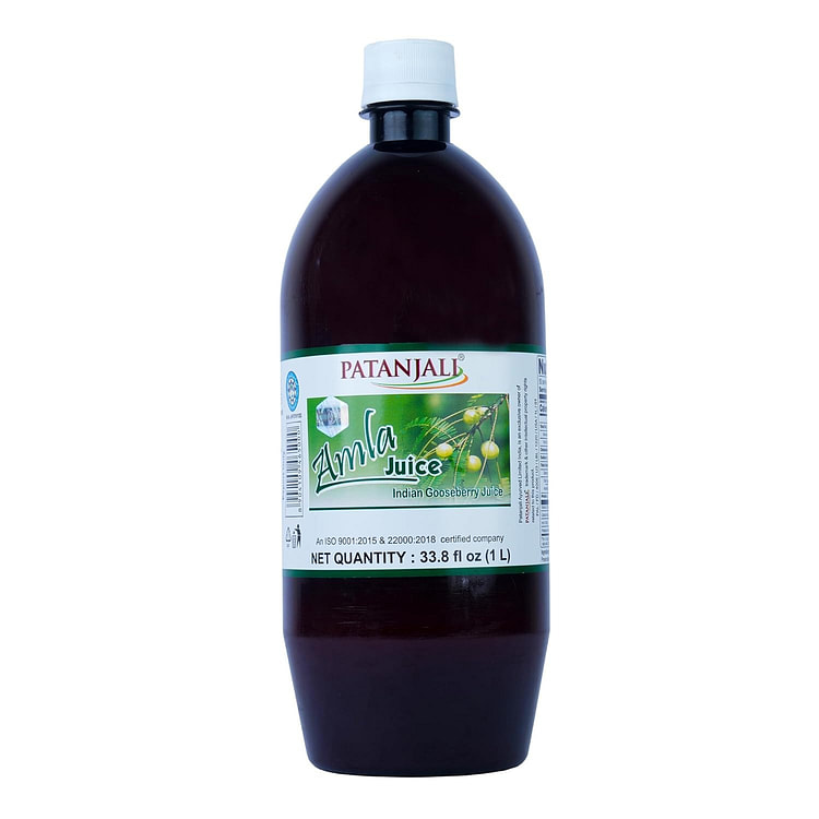Patanjali Amla Juice, 1L 1 bottle