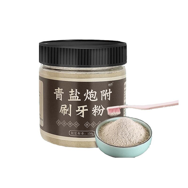 Green Salt Cannon with 150g Toothbrush Powder