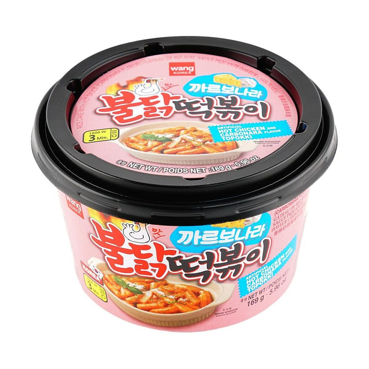 Wang Hot Chicken Carbonara Topokki 5.96oz 1 each