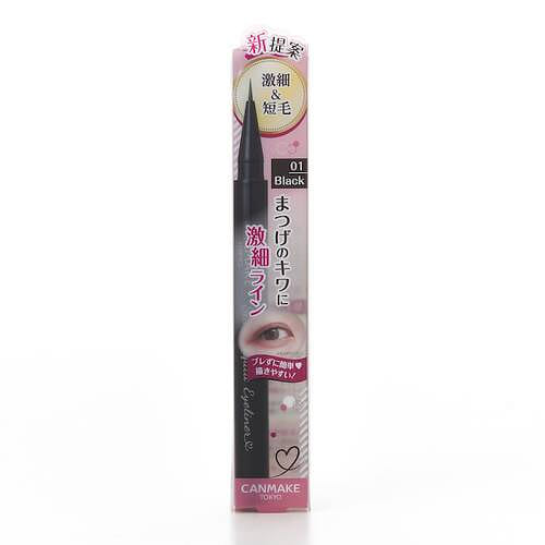 Canmake 1.65mm Liquid Eyeliner 01 Black 1 each