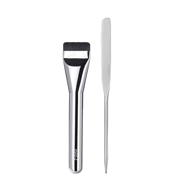 MSQ Foundation Brush 1 pcs + Spatula 1 pcs