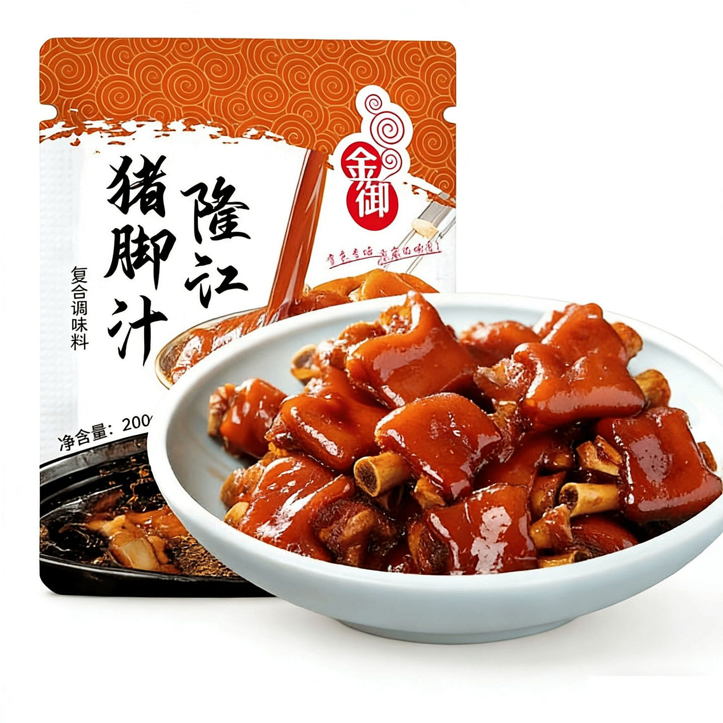 Jinyulong Jiang Pork Knuckle Sauce Seasoning Pack 200 g