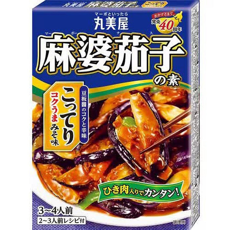 Marumiya 麻婆茄子酱 浓郁味噌 180g