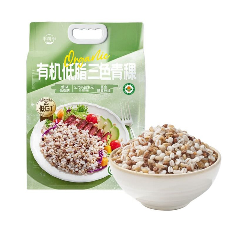 山姆丰耕季有机低脂三色青稞低GI低脂高纤健康