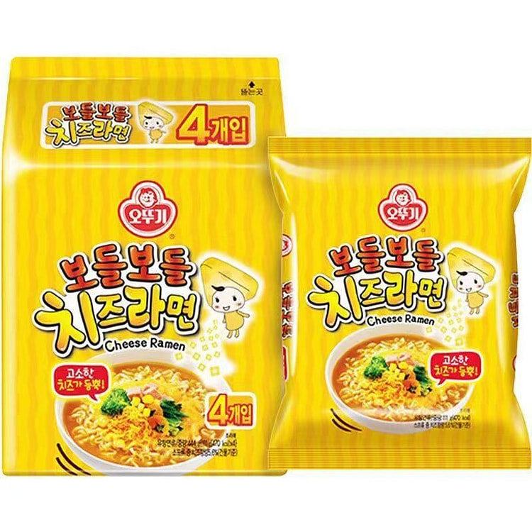 韩国进口不倒翁芝士拉面111克