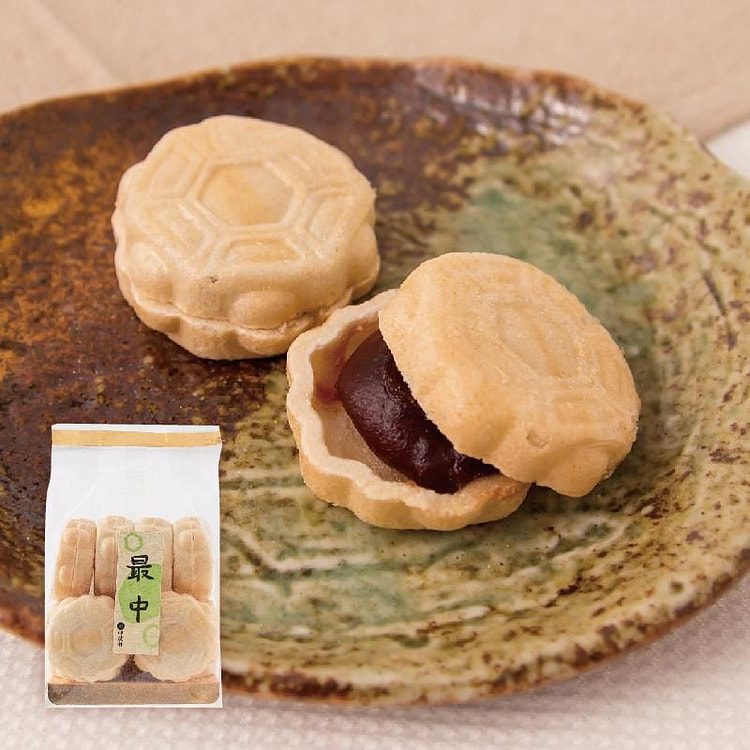 Itoen Crispy Shell Red Bean Wagashi 10pcs 1 each