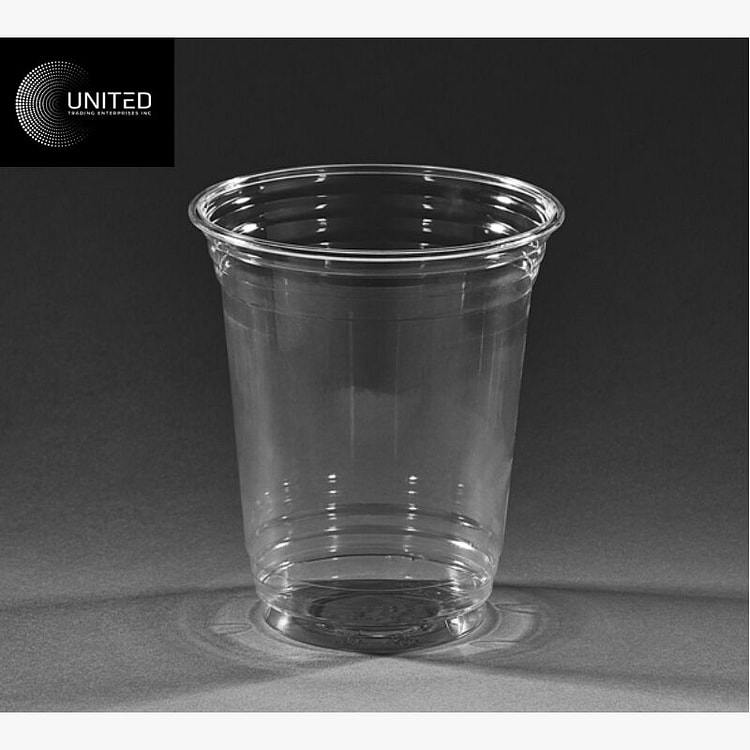 Disposable PET Plastic Cups 12oz - 93mm 50 each