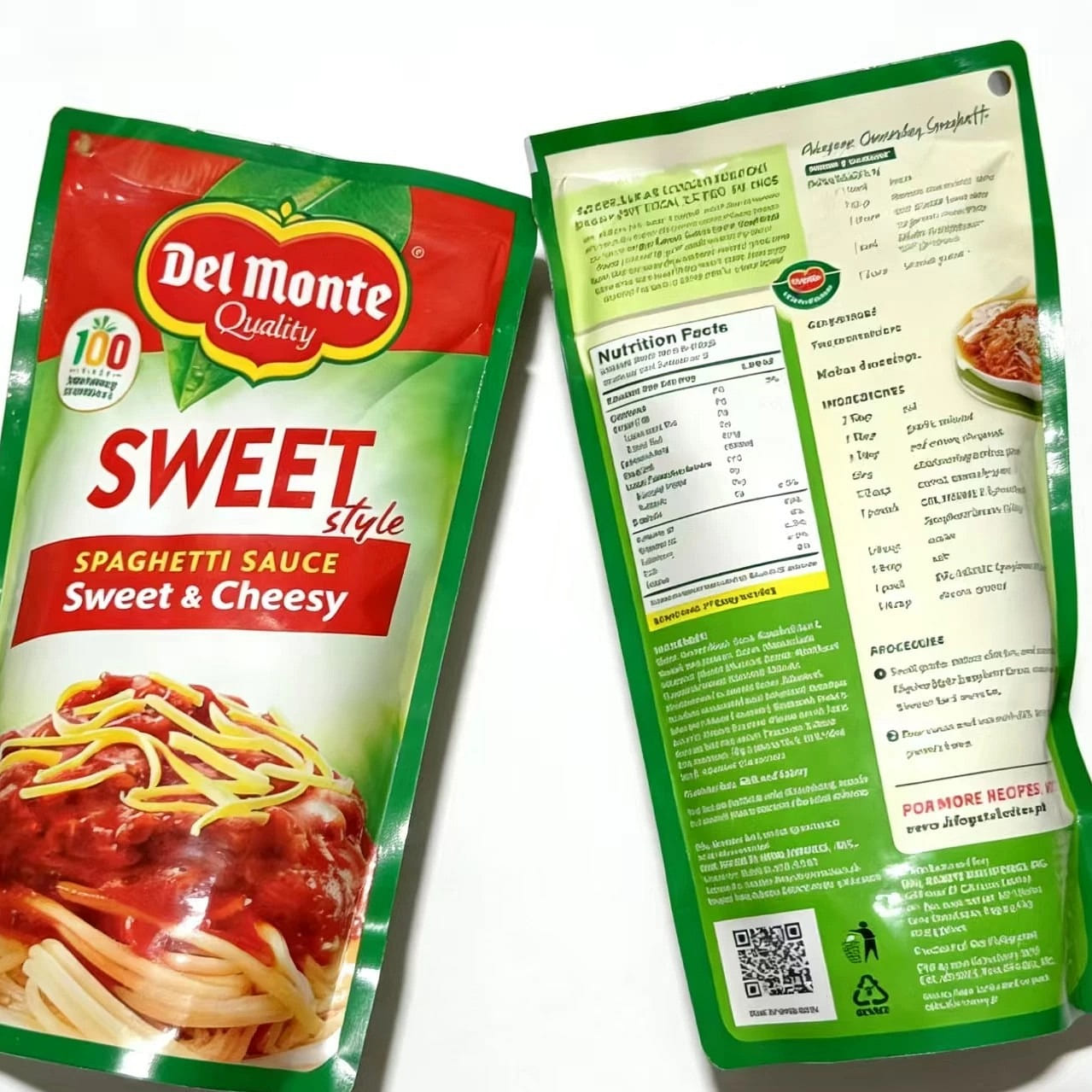 Del Monte Sweet style spaghetti sauce 250g 250 g