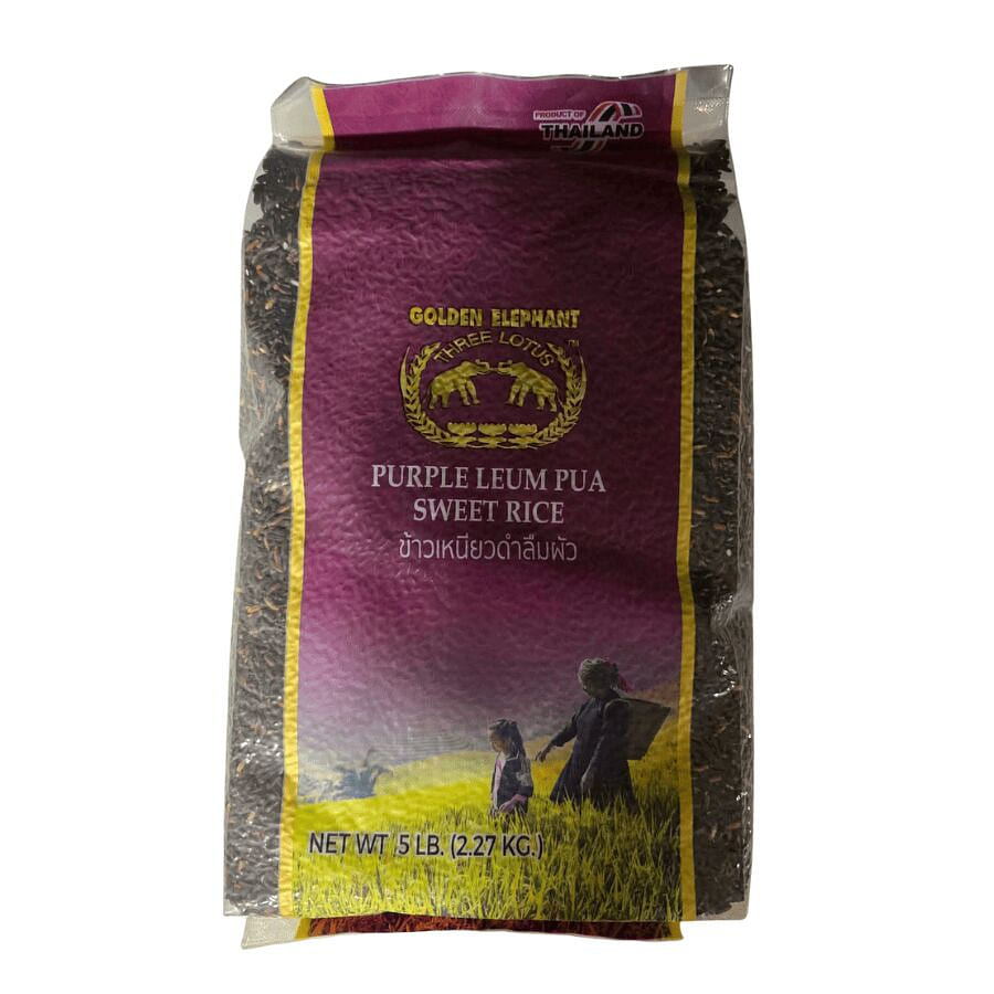 Golden Elephant Purple Leum Pua Sweet Rice 1 each