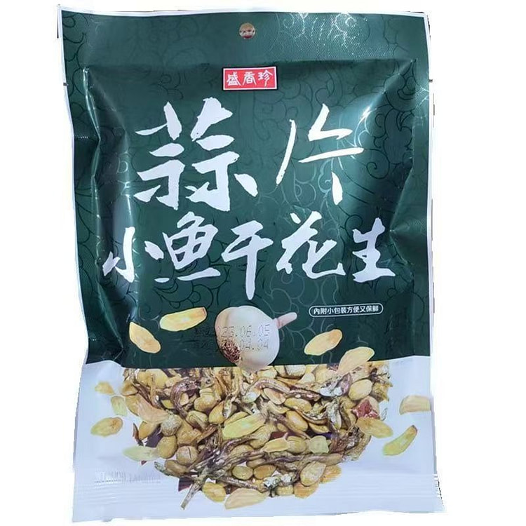 盛香珍 蒜片小鱼干花生 70 克 (min 2)
