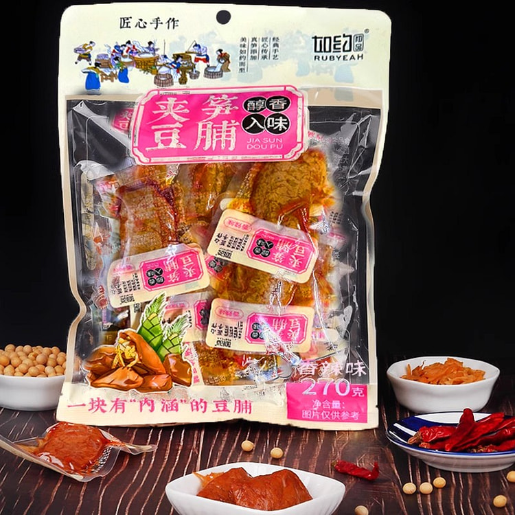 如约夹笋豆脯香辣味270g*1袋