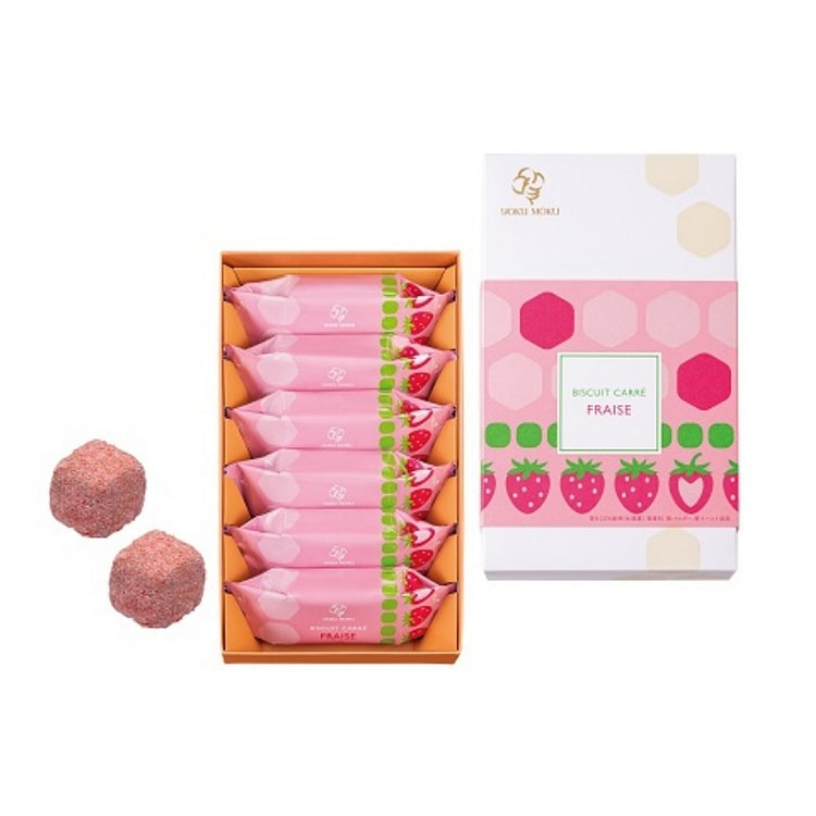 YOKU MOKU 草莓方块饼干