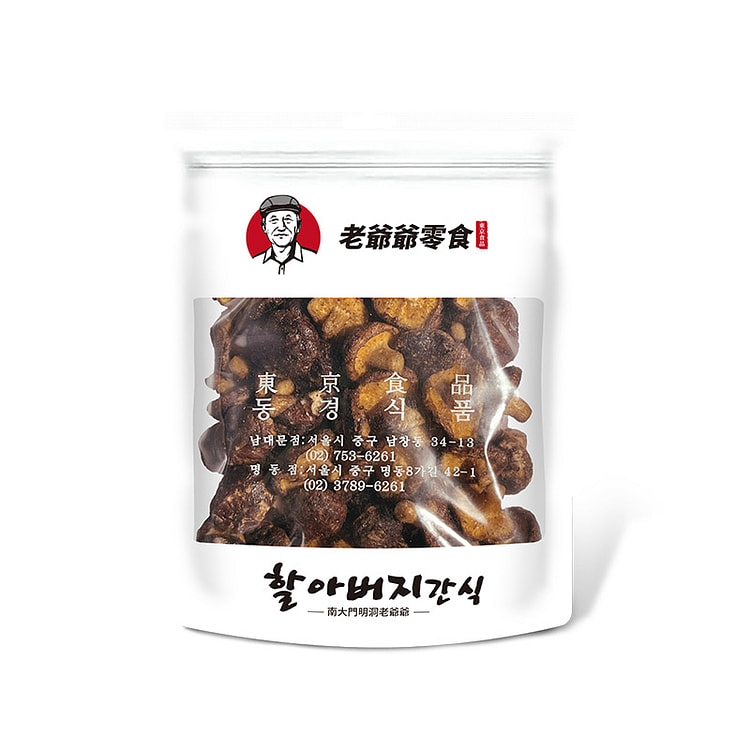 南大门明洞老爷爷 香菇脆蘑菇干80g*1袋