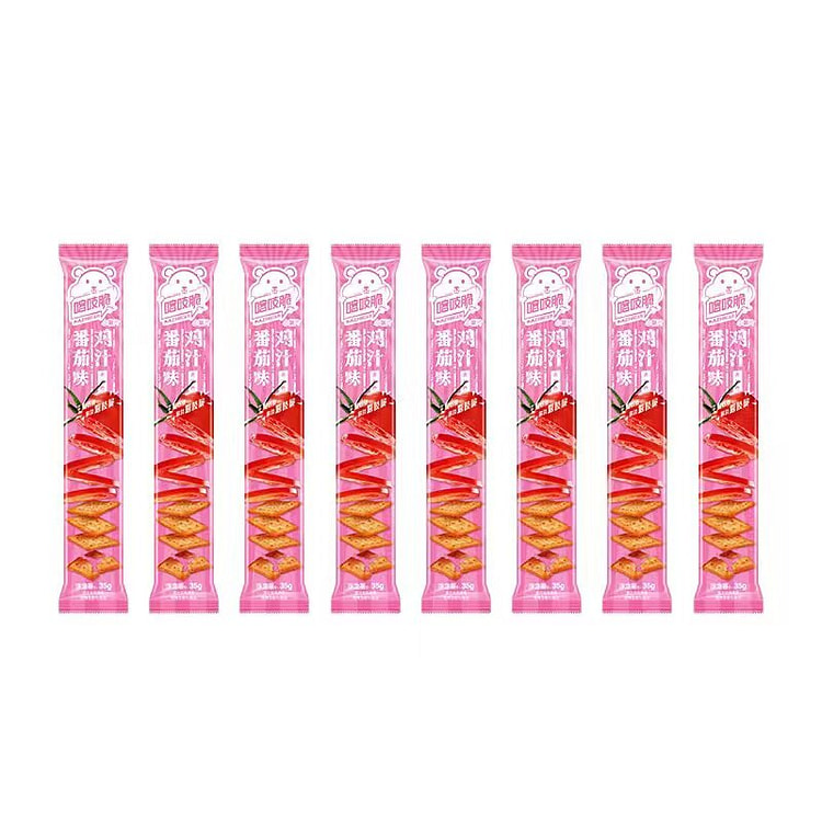 薯片鸡汁番茄味10支 10 包