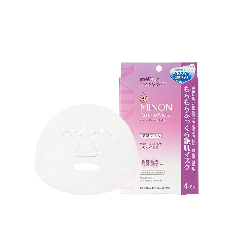MINON ミノンアミノモイスト もちもちふっくら艶肌マスク 24ml×4枚 1 個