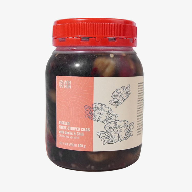 [Anh Kua] 蒜蓉辣椒蟹 600克 1 个