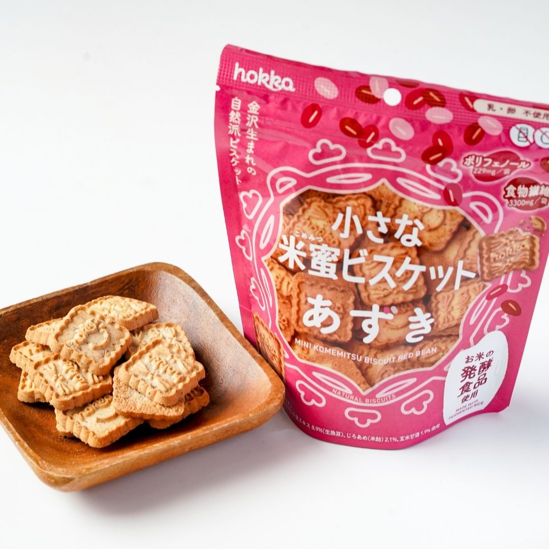 Adzuki (Sweet Red Bean) Rice Syrup Biscuits 90 g