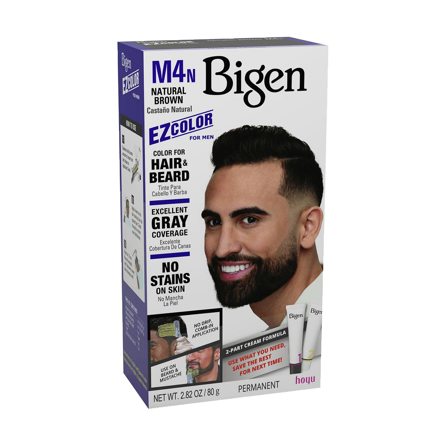 Bigen Men’s Hair Color M4N Natural Brown BEZM 1.41 1 each