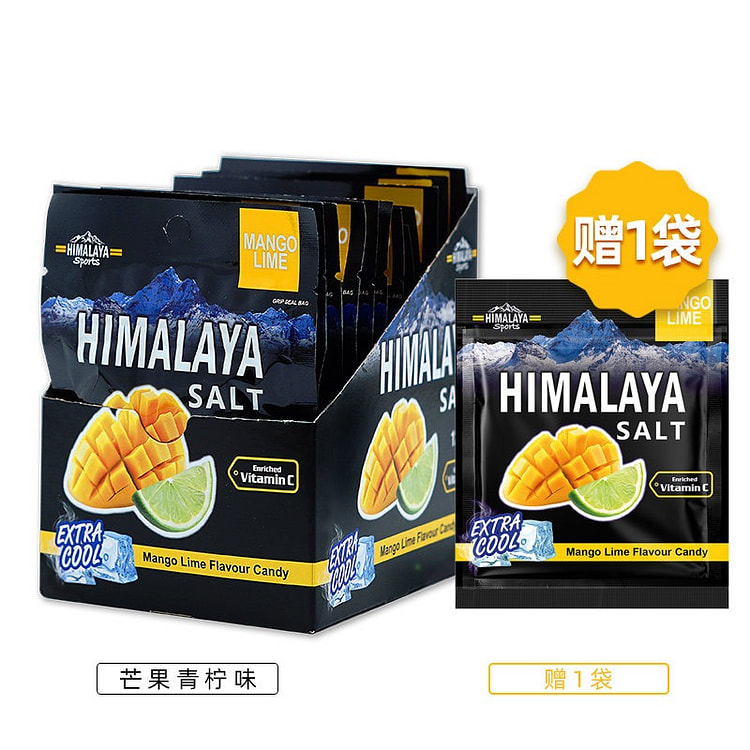 大马碧富牌薄荷芒果青柠味糖180g 180 克