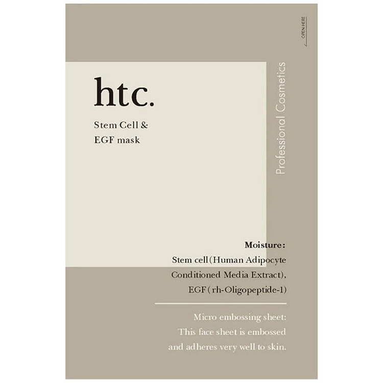 日本本土院线 HTC高浓度 脂肪干细胞面膜 1枚