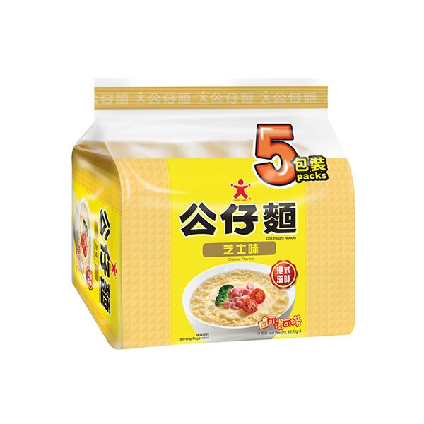 Doll Instant Noodle Cheese Flv5 Packs 475 g