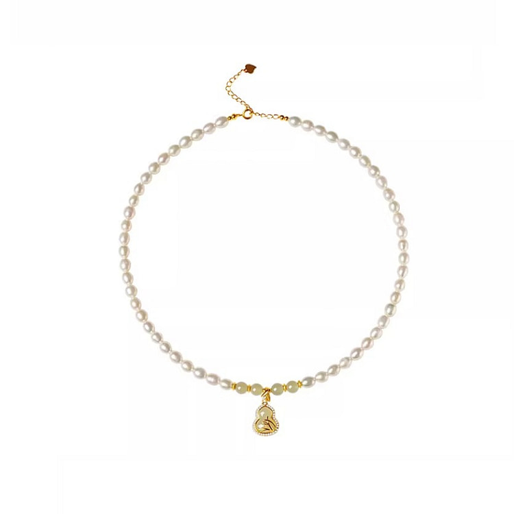 Natural Pearl Necklace Yuhu Chengrui 16 * 12mm 1 box
