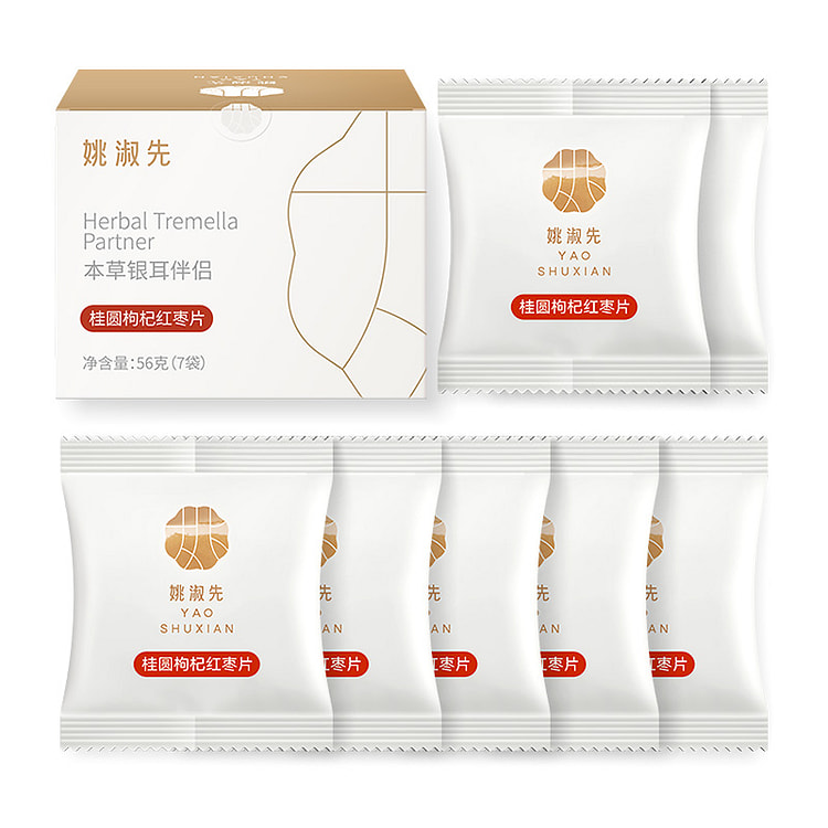 姚淑先银耳伴侣桂圆红枣片56g*2盒