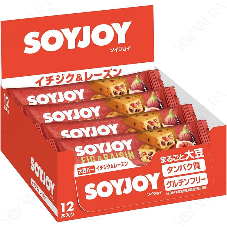 SOYJOY无花果&葡萄干口味 30g × 12个