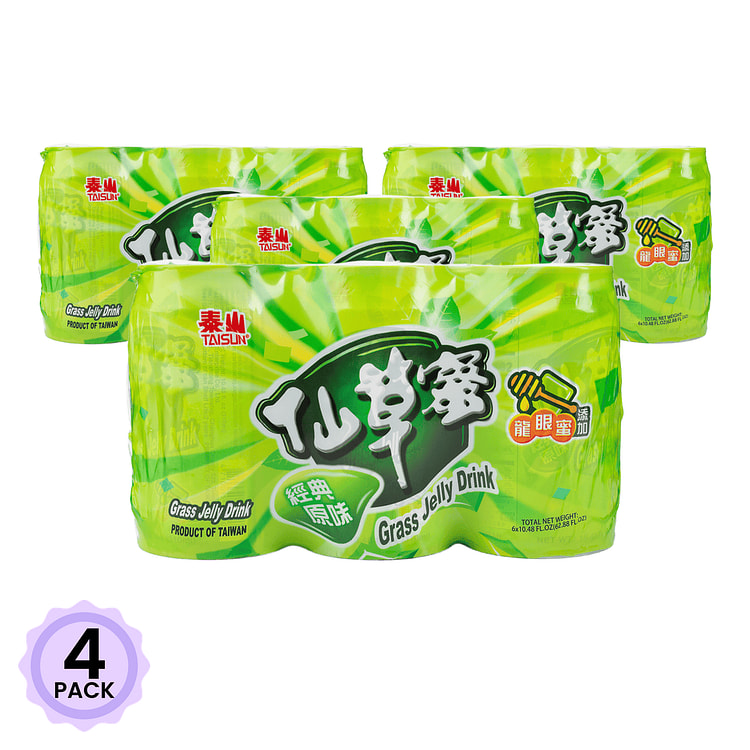 泰山 仙草蜜 330 毫升*6 罐*4 包