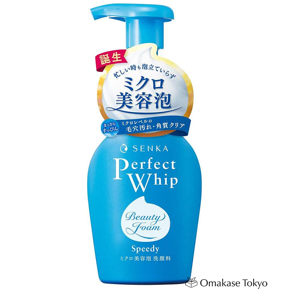 Shiseido Senka Speedy Perfect Whip Moist Touch Cleanser 150ml 220 g