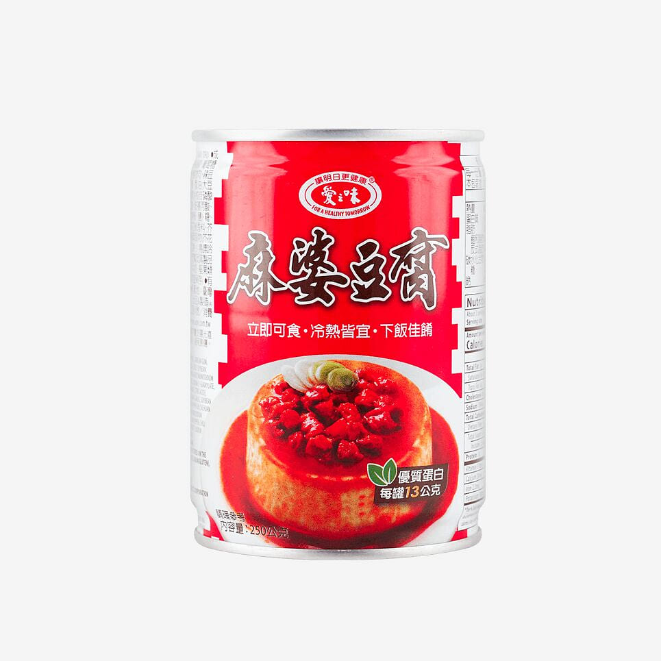 台湾爱之味 麻婆豆腐 速食下饭菜罐头250g 1 罐