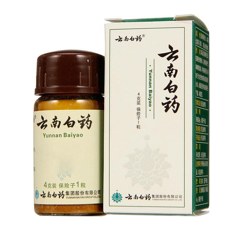 新效期 云南白药粉 4g*1瓶 活血止痛 解毒消肿 1 盒
