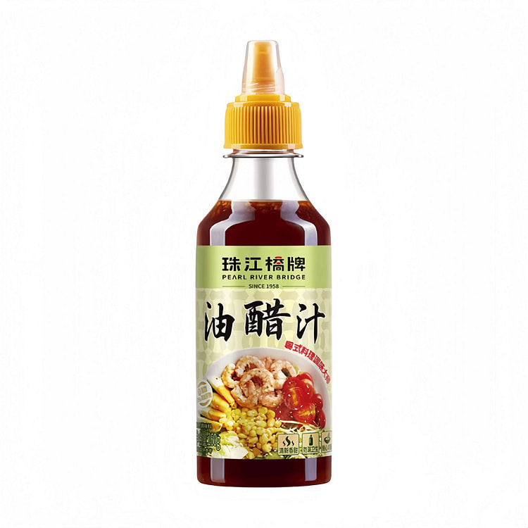 珠江桥牌 油醋汁0脂肪轻食酱料 260g*1瓶 260 克
