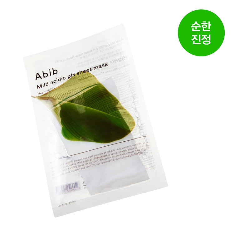 Abib 鱼腥草舒缓面膜 5片 (+1片) 1 份